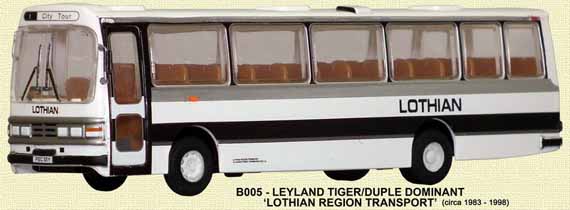 Lothian Leyland Tiger Duple Dominant II